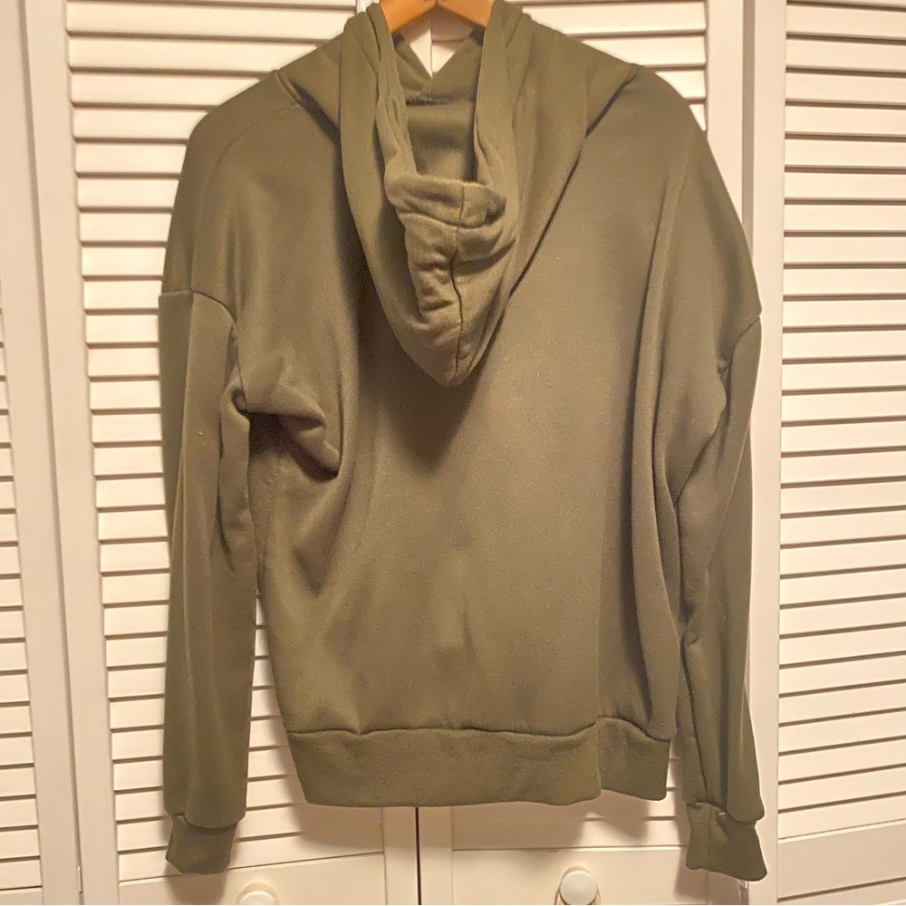 GREEN HOODIE - Picture 2 of 3